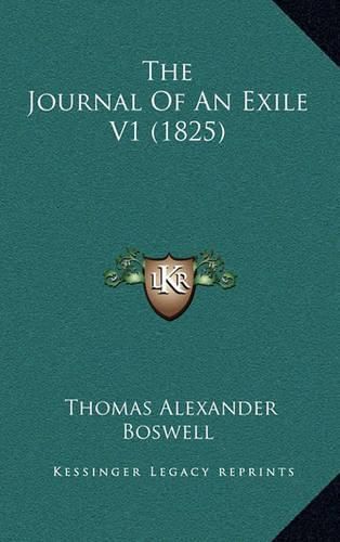 The Journal of an Exile V1 (1825)