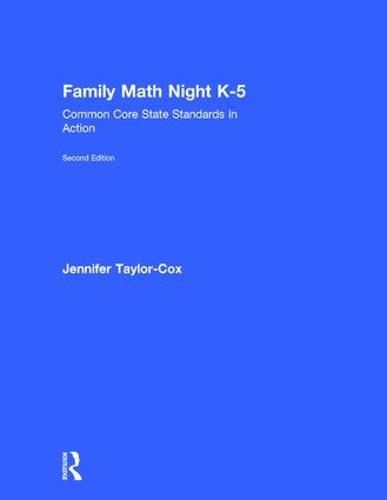 Cover image for Family Math Night K-5: Common Core State Standards in Action