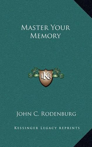Cover image for Master Your Memory