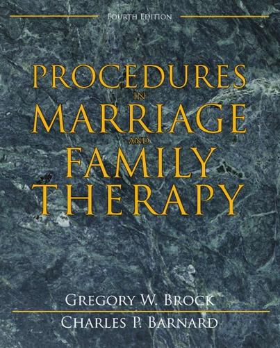 Cover image for Procedures in Marriage and Family Therapy