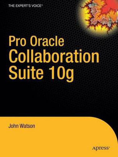 Cover image for Pro Oracle Collaboration Suite 10g