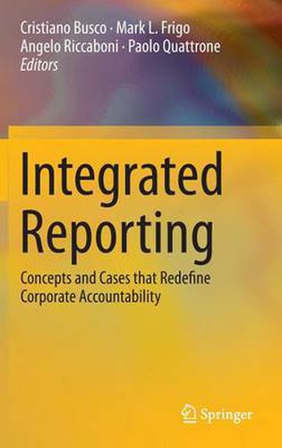 Cover image for Integrated Reporting: Concepts and Cases that Redefine Corporate Accountability