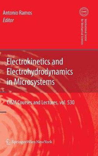 Cover image for Electrokinetics and Electrohydrodynamics in Microsystems