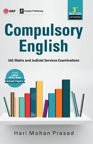 Cover image for Compulsory English for IAS Mains & Judicial Services  Examinations 2020