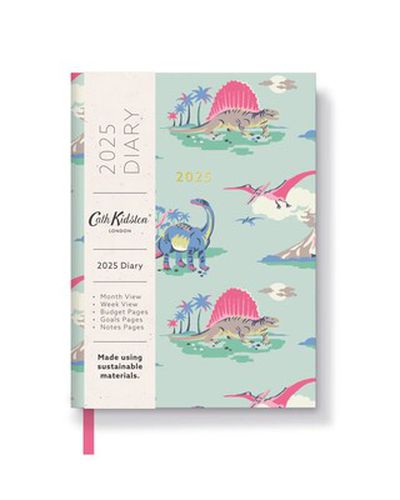 Dinosaur A6 Monthly & Weekly Diary/Planner 2025