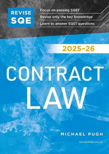Cover image for Revise SQE Contract Law 2025/26
