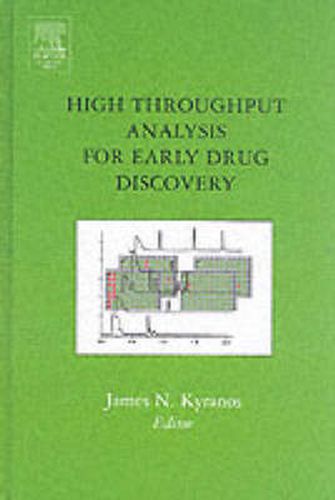 Cover image for High Throughput Analysis for Early Drug Discovery