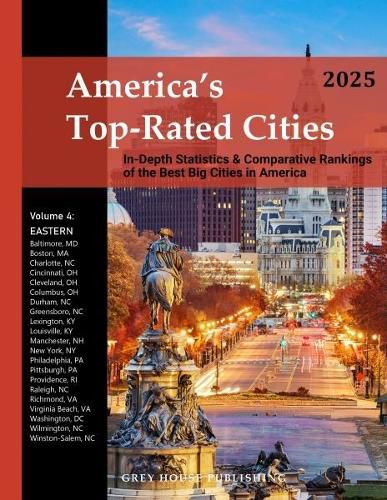 Cover image for America's Top-Rated Cities, Vol. 4 East, 2025