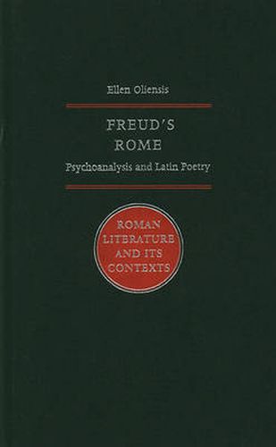 Cover image for Freud's Rome: Psychoanalysis and Latin Poetry