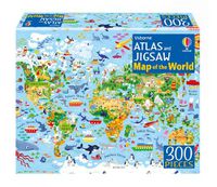 Cover image for Atlas and Jigsaw Map of the World