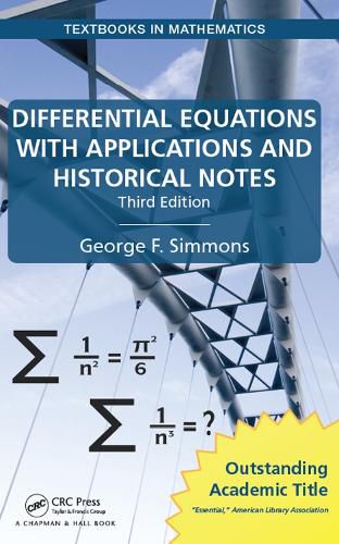 Cover image for Differential Equations with Applications and Historical Notes