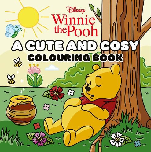 Cover image for Winnie-the-Pooh: A Cute and Cosy Colouring Book