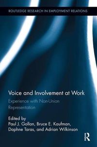 Cover image for Voice and Involvement at Work: Experience with Non-Union Representation