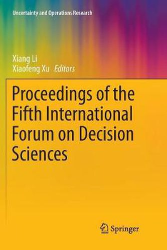 Cover image for Proceedings of the Fifth International Forum on Decision Sciences