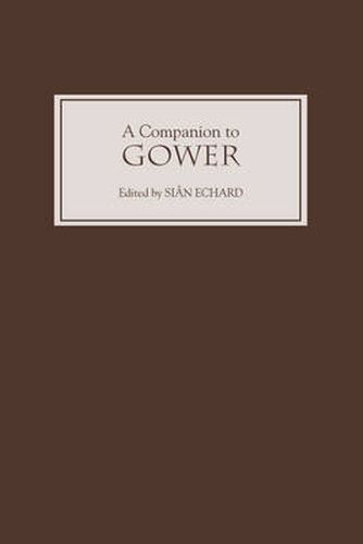 Cover image for A Companion to Gower