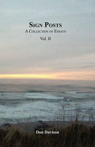 Cover image for Sign Posts: A Collection of Essays Vol. III