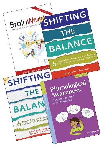 Cover image for Shifting the Balance and the Science of Reading 4 Book Bundle