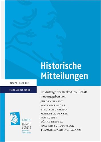 Cover image for Historische Mitteilungen 32 (2020-2021)