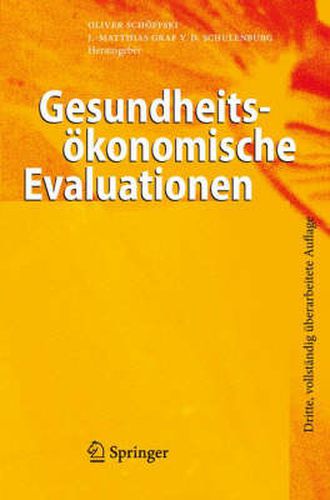 Cover image for Gesundheitsoekonomische Evaluationen