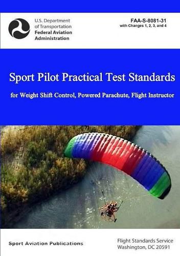 Cover image for Sport Pilot Practical Test Standards - Weight Shift Control, Powered Parachute, Flight Instructor