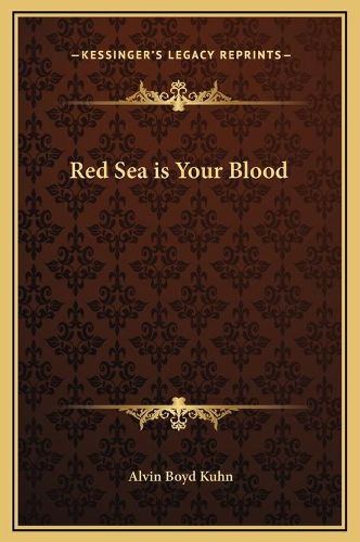 Red Sea Is Your Blood