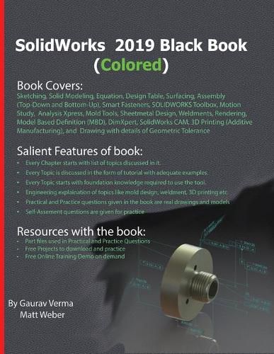 Cover image for SolidWorks 2019 Black Book (Colored)