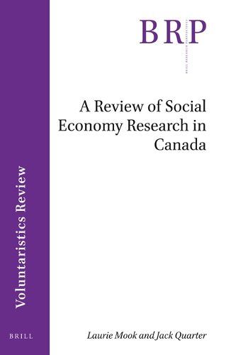 Cover image for A Review of Social Economy Research in Canada