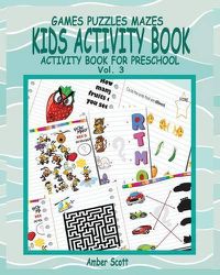 Cover image for Kids Activity Book ( Activity Book For Preschool ) -Vol. 3