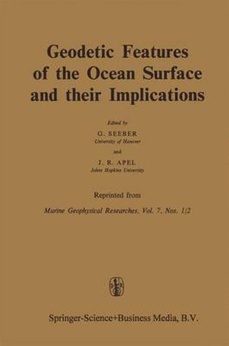 Cover image for Geodetic Features of the Ocean Surface and their Implications