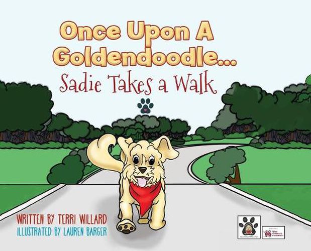 Cover image for Once Upon a Goldendoodle...Sadie Takes A Walk