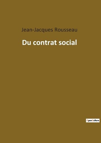 Cover image for Du contrat social