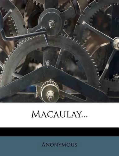 Cover image for Macaulay...