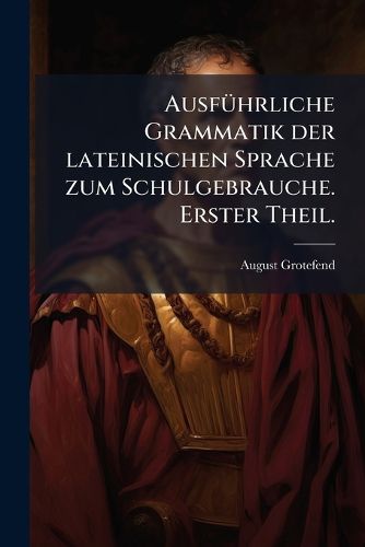 Cover image for Ausf Hrliche Grammatik Der Lateinischen Sprache Zum Schulgebrauche, Volume 1