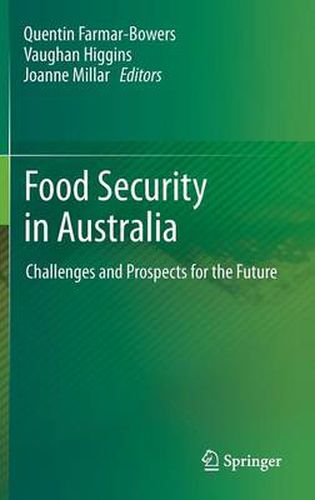 Cover image for Food Security  in Australia: Challenges and Prospects for the Future