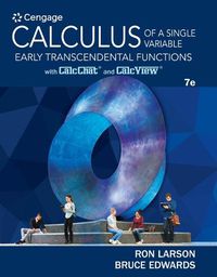 Cover image for Calculus of a Single Variable : Early Transcendental Functions