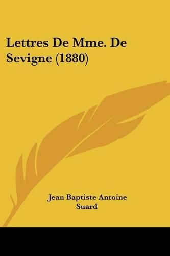 Cover image for Lettres de Mme. de Sevigne (1880)