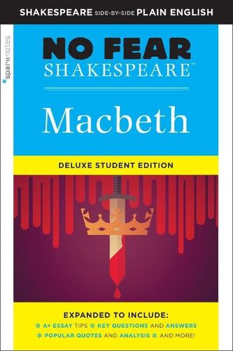 Cover image for Macbeth: No Fear Shakespeare Deluxe Student Edition