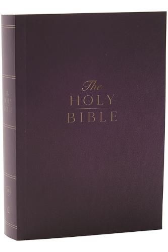 Cover image for KJV Holy Bible, Compact Reference Bible, Softcover, Purple, 43,000 Cross-References, Red Letter, Comfort Print: Holy Bible, King James Version