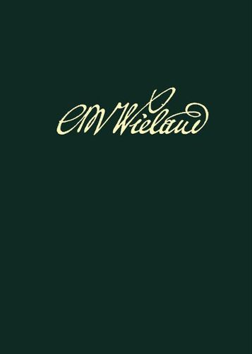 Cover image for Wielands Briefwechsel Band 9.1.: Briefe Juli 1785 - Marz 1788, Teil 1: Text