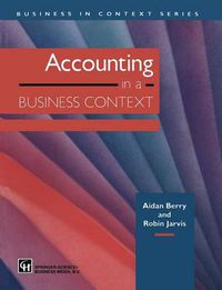 Cover image for Accounting in a Business Context