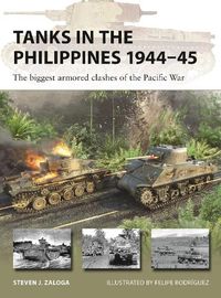 Cover image for Tanks in the Philippines 1944-45