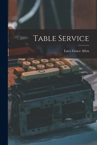 Cover image for Table Service