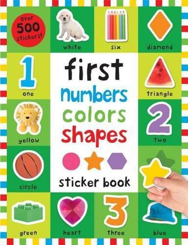Cover image for First 100 Stickers: First Numbers, Colors, Shapes