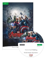 Cover image for Pearson English Readers Level 3: Marvel - The Avengers - Age of Ultron (Book + CD)