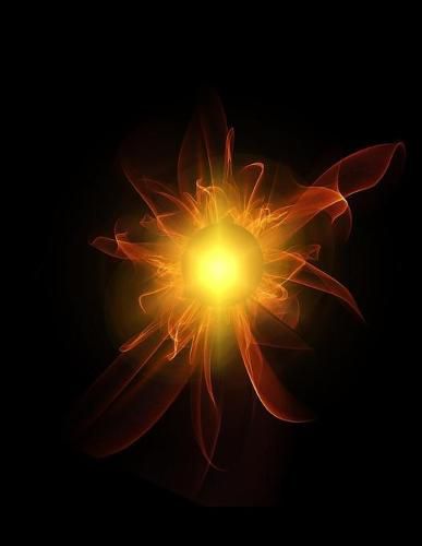 Cover image for The Fire of God Inspirational Notebook: 100 Pages 8.5 X 11 Wide Ruled Line Paper