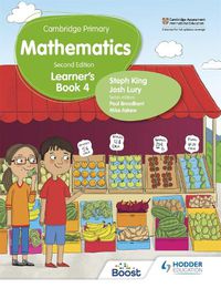 Cover image for Cambridge Primary Mathematics Learner's Book 4 Second Edition