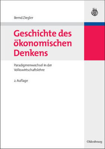 Cover image for Geschichte des oekonomischen Denkens