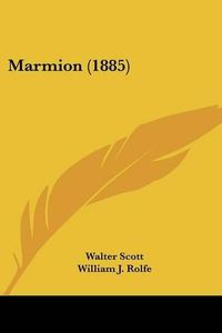 Cover image for Marmion (1885)