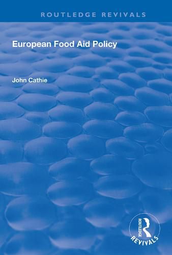 Cover image for European Food Aid Policy