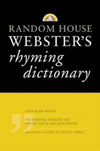 Cover image for Random House Webster's Rhyming Dictionary